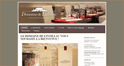 Desktop Screenshot of lintillac-paris.com